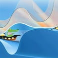 thumbnail image 4 of Bamboohart 2-Layer Printed Inflatable Swimming Pool with Ocean Ball Design - Foldable Thickened PVC Rectangular Pool for Indoor/Outdoor Use  No Electricity Needed  Holds 1-3 People (Home, 4 of 5