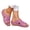 Purple, variant on 2025 Womens Sandals Summer Wedge Platform Slides Arch Support Wide Width Casual Flip Flops
