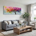 thumbnail image 3 of Large Tree of Life Canvas Wall Art, Abstract Canvas Prints Landscape Paintings, Oversized Pictures Artwork Nature Wall Decor for Living Room Bedroom Office, 3 of 7