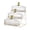 Clear 2, variant on openpig Dried Fruit Plate Snack Dish Nordic Stylish Serving Container Tier Fruit Stand Serving Tray for Dried Fruits Candies Snack Family Wedding, 3 Layer, B