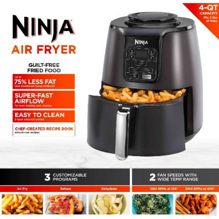 Ninja AF101 4-Quart Air Fryer - Black