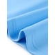 thumbnail image 5 of Vestido de mujer Inspire Chic tipo sirena Bodycon con cuello alto, mangas largas de malla transparente, talla XL, azul cielo, 5 of 6