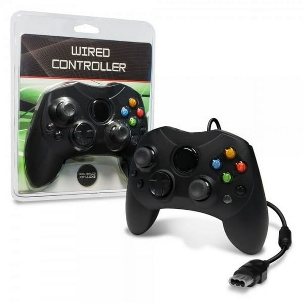 Control con Cable Hyperkin (Xbox, Color Negro)