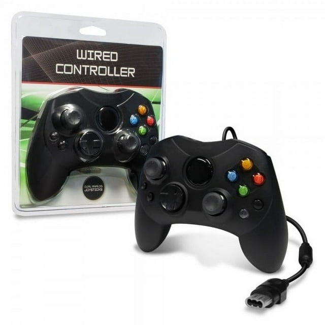 Control con Cable Hyperkin (Xbox, Color Negro)