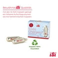 thumbnail image 6 of iSi North America CO2 Steel Soda Siphon Chargers - Gold Recyclable Cartridges, 8.4g Durable Food-Grade Carbon Dioxide, Compatible with iSi Classic & Stainless Steel Soda Makers (30-Piece), 6 of 6