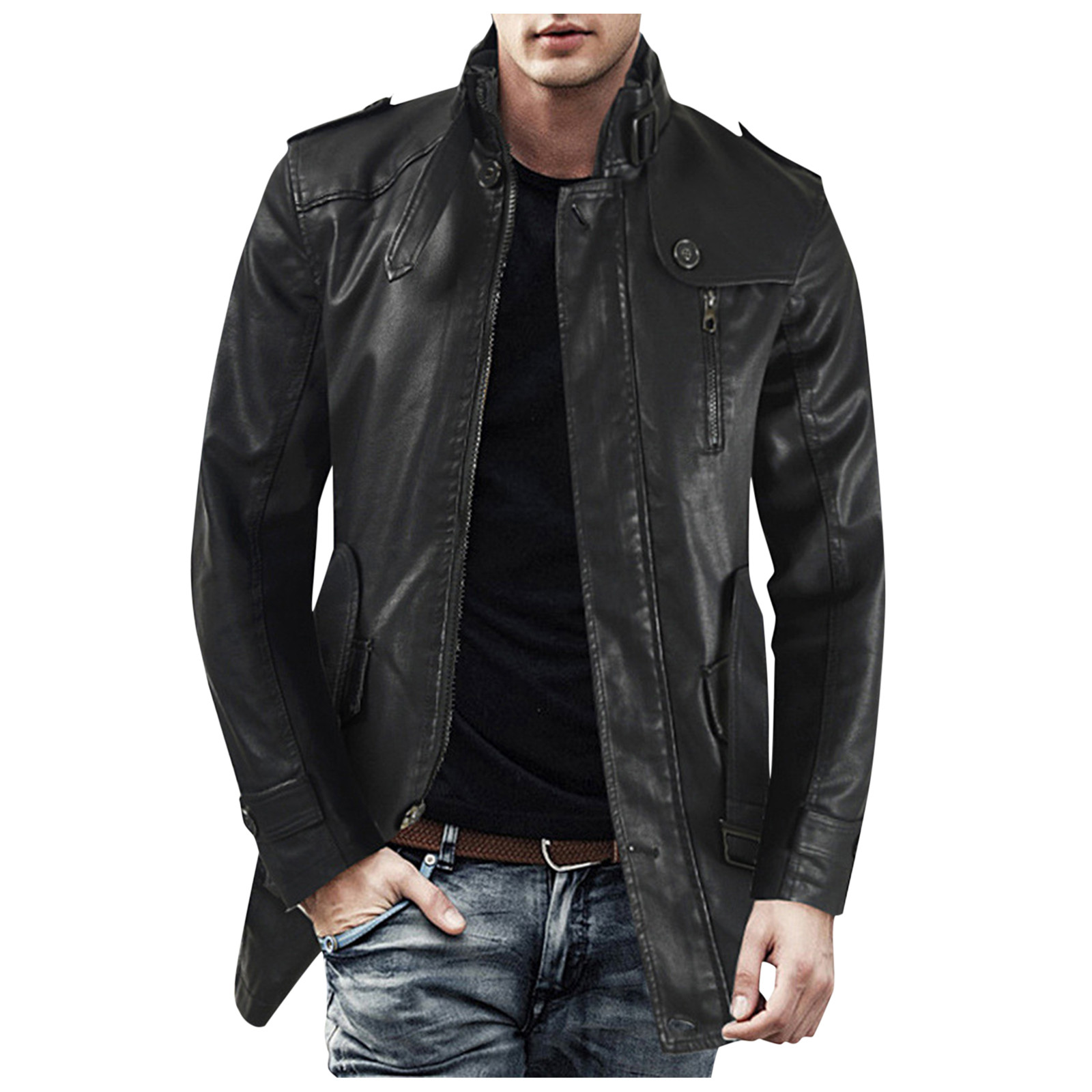 Lamb Car Leather Coat - Walmart.com