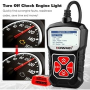 KONNWEI KW310 OBD2 Scanner Code Reader Full OBDII Functions 10 Modes Car Engine Diagnostic Scanner Tool