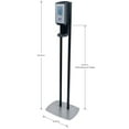 thumbnail image 2 of PURELL CS 6 Automatic Floor Stand Hand Sanitizer Dispenser Black/Chrome (7416-DS), 2 of 7