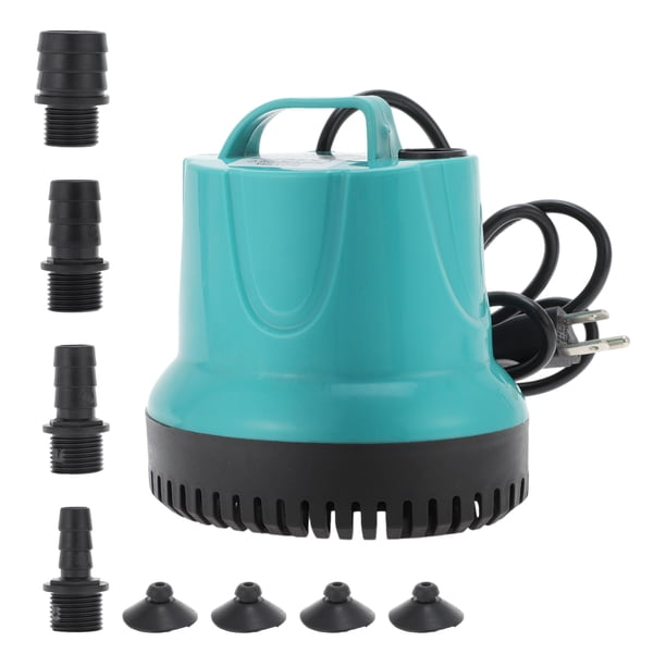 Bomba de agua sumergible Unique Bargains 60W Bomba de fuente para bomba sumergible hidropónica al aire libre, pequeña bomba de sumidero para acuario, tanque de peces, azul lago