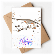 bs black miniature dinosaur Welcome Back Greeting Cards Envelopes Blank