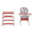 thumbnail image 4 of Silla Periquera Bebé Prinsel Kinder Convertible A Escritorio Triangulos Coral, 4 of 4