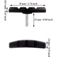 thumbnail image 3 of pares de pastillas de freno V-Brake, pastillas de freno V-Brake, juego de freno de 70 mm, 3 of 5