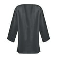 thumbnail image 4 of Timegard Cardigan à Manches 3/4 pour Femmes, Manteaux Légers à devant Ouvert, Automne, Décontracté, Coupe Ample, Vestes Fines, 4 of 5