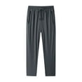 thumbnail image 4 of Kcolen Casual Pants for Men Big And Tall Men's Air Conditioning Sports Trousers Breathable Loose Fit Ice Silk for Summer Outdoor Casual Wear, 4 of 4