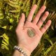 thumbnail image 2 of Copper Palm Ring Reiki Spiral Hand Rings for Meditation & Energy Healing, Handmade Reiki Copper Cuffs for Crystal Work (No Gem,2PCS), 2 of 5