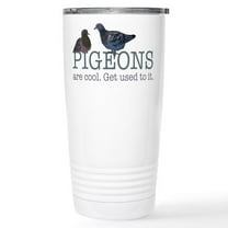 CafePress - Pigeons Are Cool Mugs - Insulated Stainless Steel Travel Tumbler 20 oz.