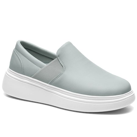 

Women s Silp On Leather Shoes with Arch Support Comfortable Platform Shoes for Plantar Fasciitis Orthopedic Casual Loafers
