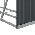 thumbnail image 5 of vidaXL Porte-Bûches Anthracite 180x45x100 cm Acier Galvanisé, 5 of 5