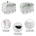 thumbnail image 5 of Sage Green Eucalyptus Coastal Toaster Cover 2 Slice, Beach Conch Jellyfish Dustproof Bakeware Oven Protector with Top Hook, Waterproof Small Kitchen Appliance Toasters Dust Cover, 12"x7.5"x8", 5 of 9