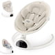 thumbnail image 1 of Baby Swing BabyBond Bluetooth con control remoto de música de 5 velocidades, color beige, 1 of 7