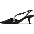 thumbnail image 2 of Sam Edelman Women's Bonnie Slingback Pump Black Satin 9M, 2 of 5