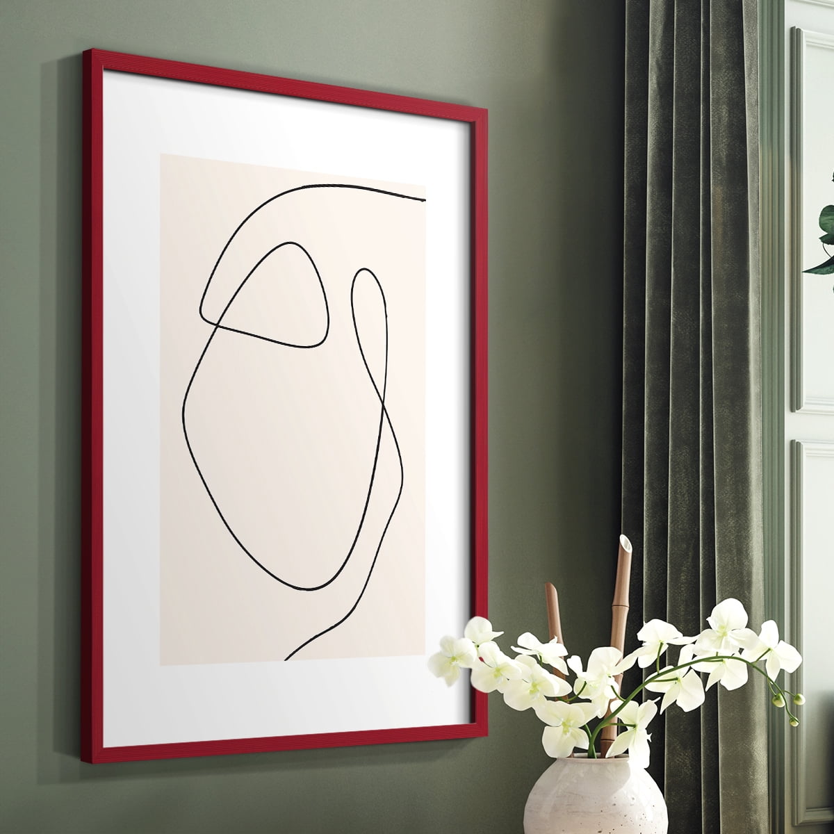 Matisse CCXXVI in Solid Wood 11 x 14 Framed Print