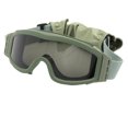 thumbnail image 2 of Gafas protectoras Gafas de seguridad antivaho multifuncionales para protección de entrenamiento Verde, 2 of 5