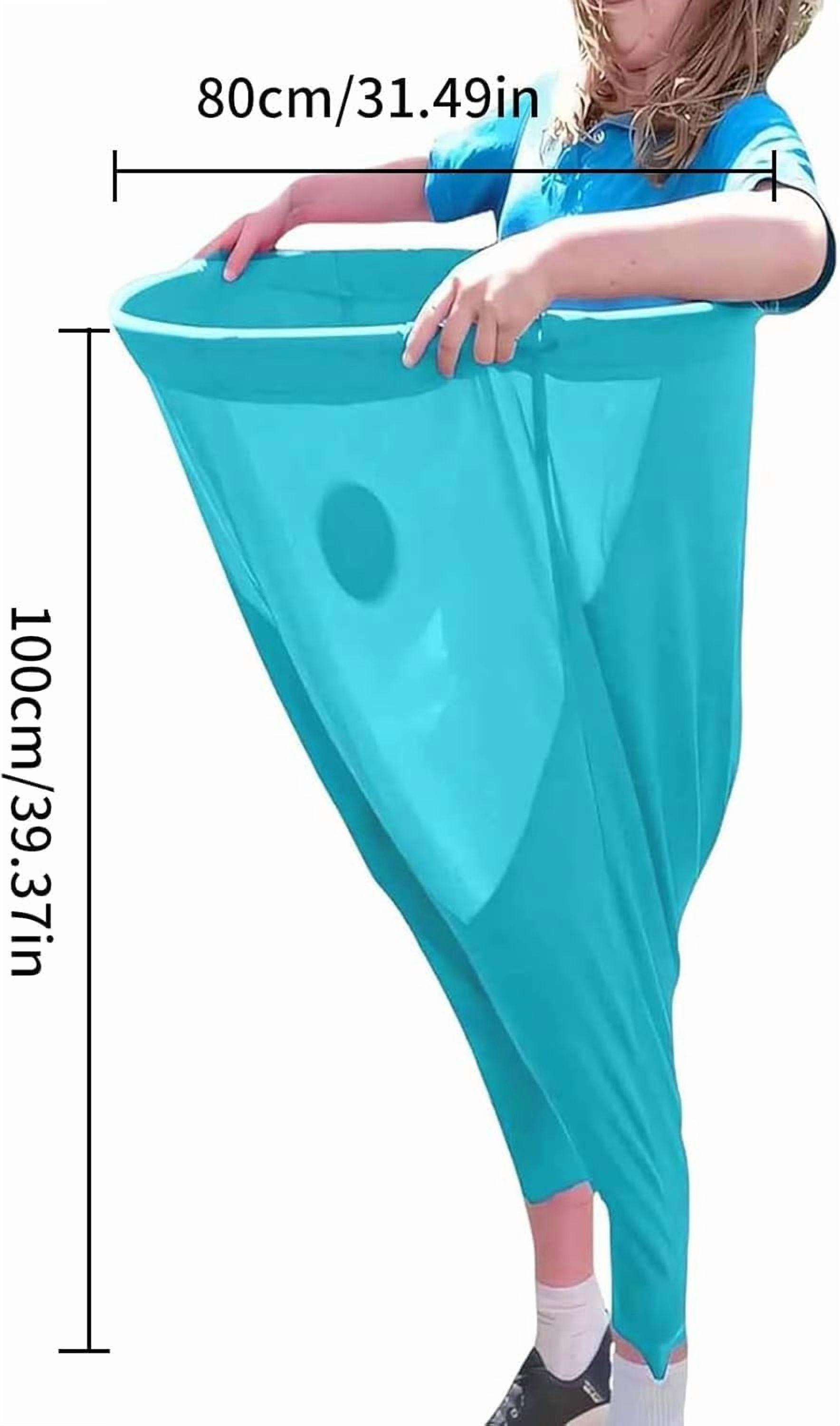 Granny Pants Yard Game, Oversized Granny Pants Outdoor Game for Adults, 8 Elastic Balls+Pump, Perfect for Family Reunion Games, Backyard Gatherings & Team Games