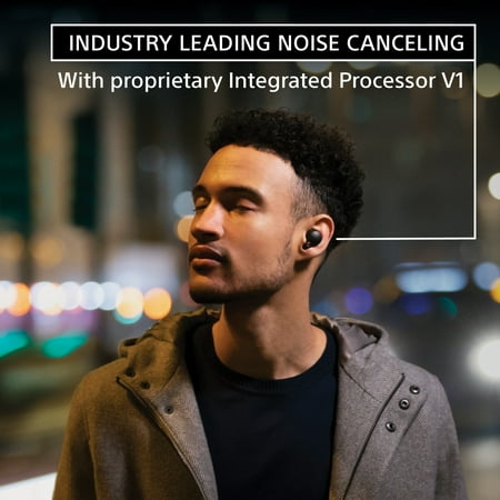 Sony - WF-1000XM4 True Wireless Noise Cancelling In-Ear Headphones - Black