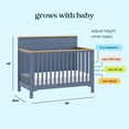 thumbnail image 3 of daVinci Shea 4-in-1 Convertible Crib, 3 of 7