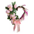 thumbnail image 3 of AMLESO Valentine Decoration Artificial Rose Wreath Spring Wreath for Outdoor Indoor, 3 of 8