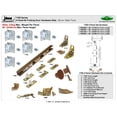 thumbnail image 2 of L.E. JOHNSON PRODUCTS 1700726H Door Bifold Hardware Set, 2 of 4