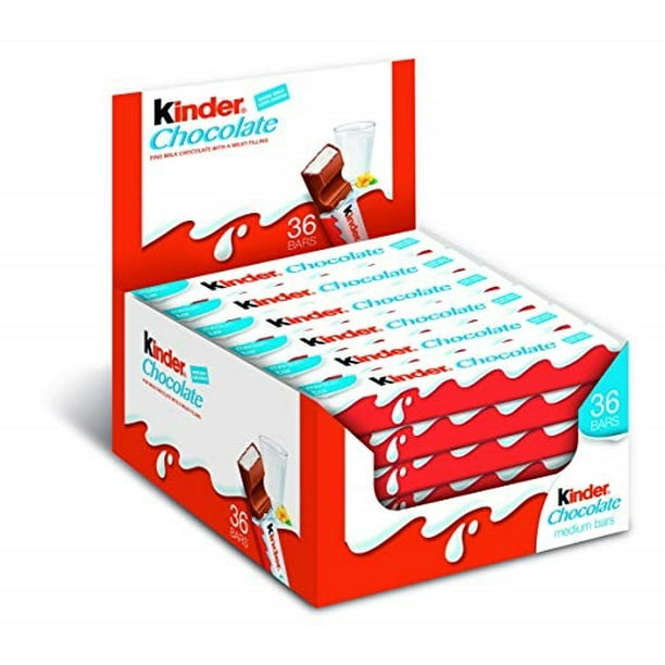 Kinder  Maxi  Milk Chocolate 36 stick box  Walmart com   Kinder  Maxi  Milk Chocolate 36 stick box  Walmart com