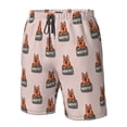 thumbnail image 4 of Fotbe German Shepherd Dog Trajes de Baño Estampados para Hombre, Shorts de Verano de Secado Rápido, Ropa de Playa, Bañadores-XX-Large, 4 of 6