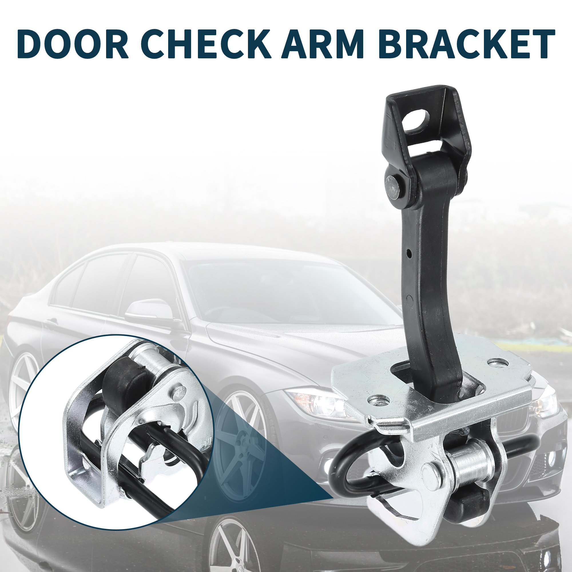 Unique Bargains Door Check Strap Limiter for BMW 3 Series E46 Front Left Right