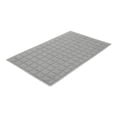 thumbnail image 6 of Mainstays Area Rug Gray Woven Grid Machine Washable for Indoor Use, 6 of 10