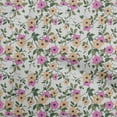 thumbnail image 1 of oneOone Cotton Flex Pink Fabric Floral Sewing Material Print Fabric By The Yard 40 Inch Wide, 1 of 4