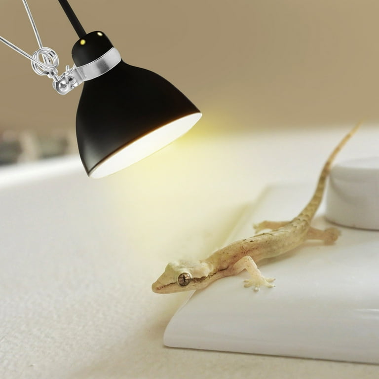 HOMEMAXS 2pcs Adjustable Clamp Lamp Stand Fixture for Reptile Heat