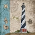 thumbnail image 2 of Brent, Paul 15x15 Black Ornate Wood Framed with Double Matting Museum Art Print Titled - Harbor Point I, 2 of 4