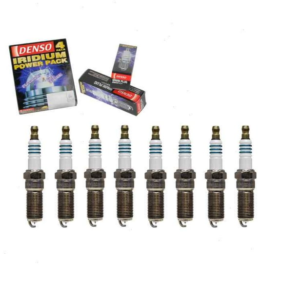 8 pc DENSO Iridium Power Spark Plugs compatible with GMC Yukon 5.3L 6.2L V8 2015-2017