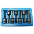 thumbnail image 3 of Juego de 7 vasos de impacto Allen neumáticos de 3/8" con sistema métrico azul, 3 of 5