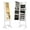White, variant on Jewelry Cabinet with Mirror & Lights, Lockable Jewelry Armoire - Rustic Brown