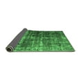 thumbnail image 2 of Ahgly Company Indoor Rectangle Abstract Emerald Green Contemporary Area Rugs, 5' x 8', 2 of 4