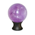 thumbnail image 1 of Myterra CB40.AMET.19 Gemstone Cabinet Base Knob - Matte Black, 1 of 1