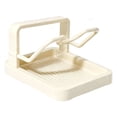 thumbnail image 2 of Kitchen Pot Lid Storage Rack With Tray, Multifunctional Lid Holder and Spoon Rest, Countertop Organizer Stand, White Plastic, 2 of 9