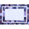 thumbnail image 1 of Ahgly Company Indoor Rectangle Abstract Blue Contemporary Area Rugs, 7' x 9', 1 of 4