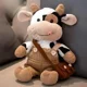 thumbnail image 2 of 26CM Kawaii leche vaca juguetes de peluche almohada simulación suéter vaca peluche muñeca suave relleno ganado Animal muñeca regalo de cumpleaños para niñas, 2 of 5