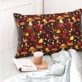 thumbnail image 4 of Sikiie Warm Plants and Mushrooms Pillow Covers, Throw Pillow Case Cushion Covers,Cushion for Bedroom,Couch,Home-16"x24", 4 of 6