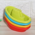 thumbnail image 4 of Barco pequeño para niños BuyWeekMX 4 piezas de baño barco flotante juguete, 4 of 9