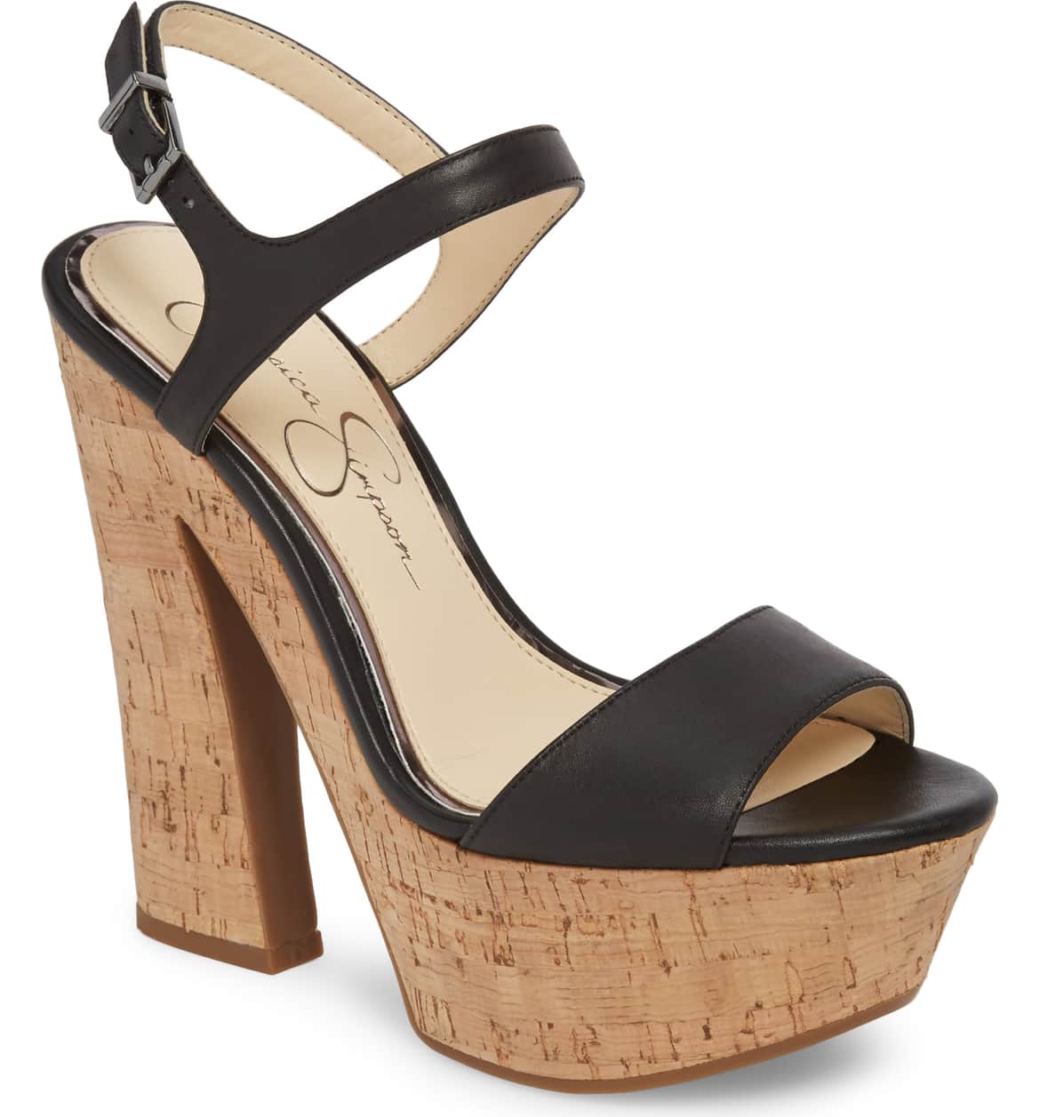 jessica simpson green wedges